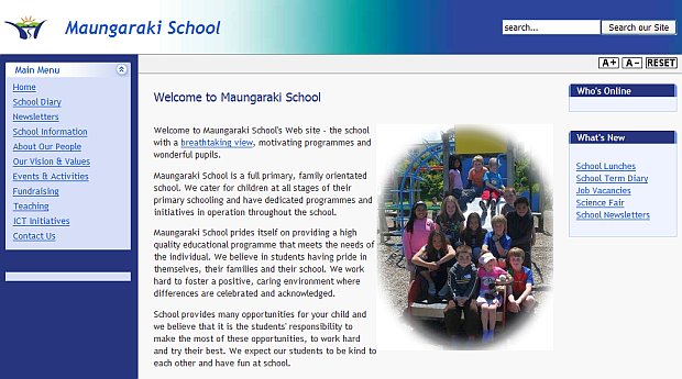 maungaraki school screen