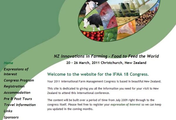 snapshot of ifma18 site